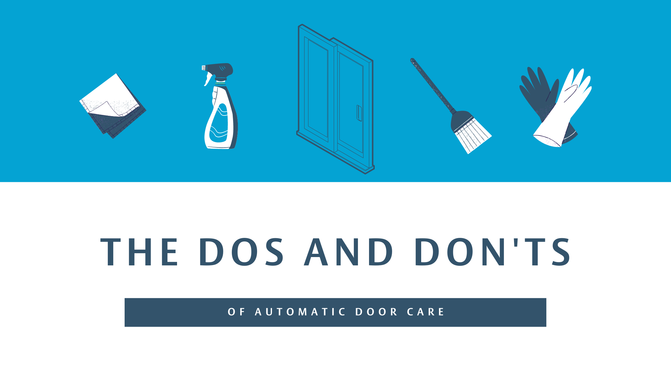 The Dos And Don Ts Of Automatic Door Care Assa Abloy Entrance Systems